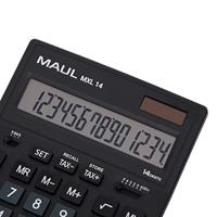 MAUL bureaurekenmachine MXL 14, zwart - thumbnail