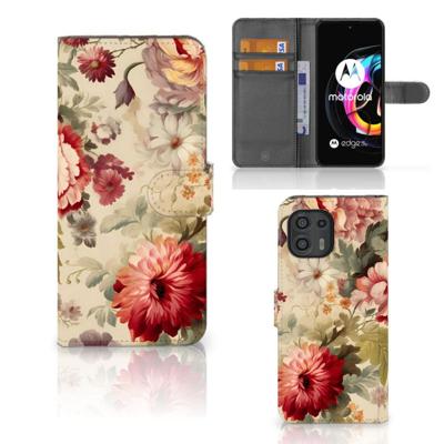 Hoesje voor Motorola Edge 20 Lite Bloemen Hoesje voor Motorola Edge 20 Lite Bloemen