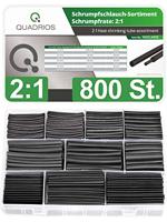 Quadrios 1905CA055 Krimpkous assortiment Zwart Krimpverhouding:2:1 800 stuk(s) - thumbnail