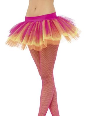 Tutu onderrok neon multikleur