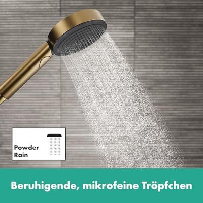 Hansgrohe Pulsify s hoofddouche 260 1jet brushed bronze 24140140 - thumbnail
