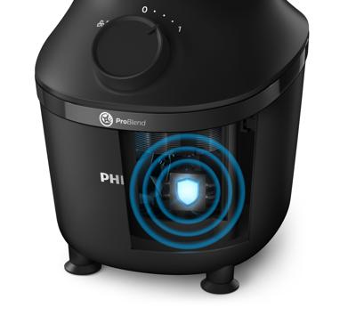 Philips HR2041/41 Blender Zwart - thumbnail