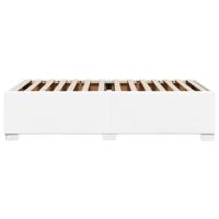 Bedframe kunstleer wit 100x200 cm - thumbnail