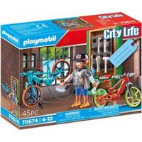 70674 Playmobil gift set e-bike werkplaats - thumbnail