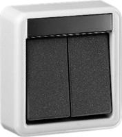 Gira serieschakelaar (excl. bodemdeel) - thumbnail