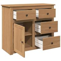 Dressoir met lades Panama 93x40x80 cm massief grenenhout - thumbnail