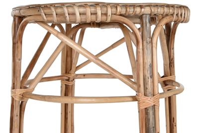 Bijzettafel Home ESPRIT Natuurlijk 59 X 59 X 108 cm