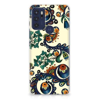Siliconen Hoesje Motorola Moto G60s Barok Flower Siliconen Hoesje Motorola Moto G60s Barok Flower