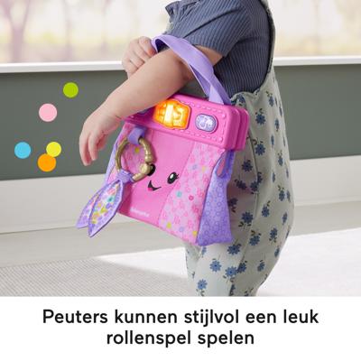 Fisher-Price Leerplezier Op Stap ontdekkingstas