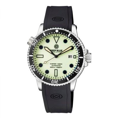 Deep Blue Master 1000 II MSTR442YELFULLLUM Heren Horloge 44MM 30 ATM Deep Blue Master 1000 II MSTR442YELFULLLUM Heren Horloge 44MM 30 ATM