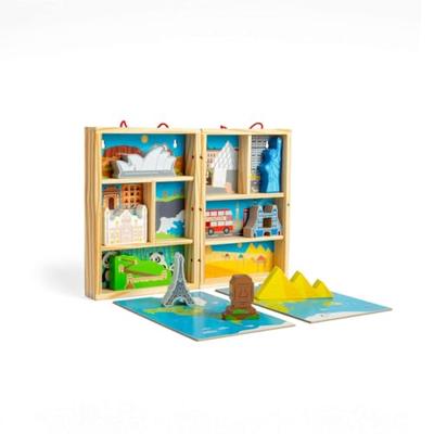Bigjigs houten reis speelset, 10dlg.