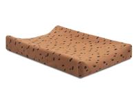 Jollein aankleedkussenhoes jersey 50x70cm Spot caramel - thumbnail