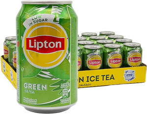 Lipton Ice Tea Green, blik van 33 cl, pak van 24 stuks