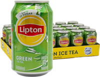 Lipton Ice Tea Green, blik van 33 cl, pak van 24 stuks - thumbnail