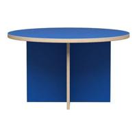 HKliving Dining Table eettafel Ø130 cm blue - thumbnail