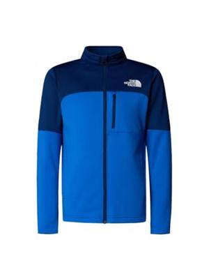 The North Face Hike Midlayer FZ Fleece Kinderen Hero Blue/Estate Blue M
