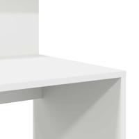 Bureau met opbergruimte Wit 90 x 48 x 101,5 cm Bewerkt hout - thumbnail