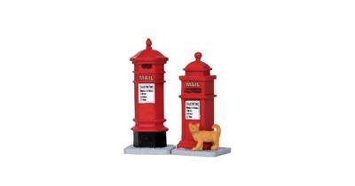Kerstfiguur Victorian mailboxes LEMAX - Lemax Kerstfiguur Victorian mailboxes LEMAX - Lemax