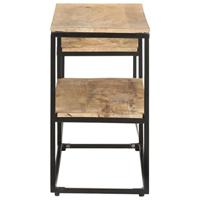 Tv-meubel 180x30x50 cm ruw mangohout - thumbnail