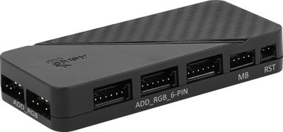 Aerocool Mirage 12 ARGB Pro Computer behuizing Koelset 12 cm Zwart