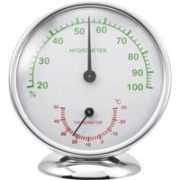 Renkforce 6510 Alu 6510 Alu Thermo- en hygrometer Aluminium - thumbnail