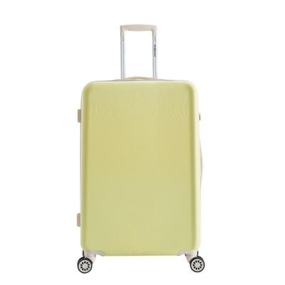 Decent Star-Maxx Trolley 66 pastel yellow Harde Koffer