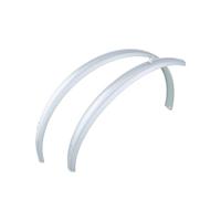 BÜCHEL spatbordset fender set 28x1,75 short front sil. - thumbnail