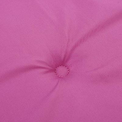 VidaXL Tuinstoelkussens hoge rugleuning 2 st 120x50x3 cm stof roze VidaXL Tuinstoelkussens hoge rugleuning 2 st 120x50x3 cm stof roze