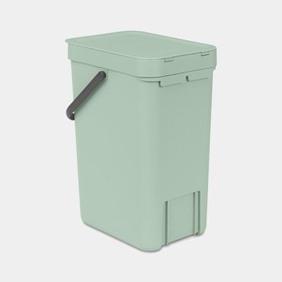Brabantia Sort & Go afvalemmer 12 liter jade green