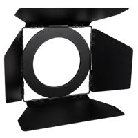 Briteq COB barndoor voor COB56 zwart - thumbnail