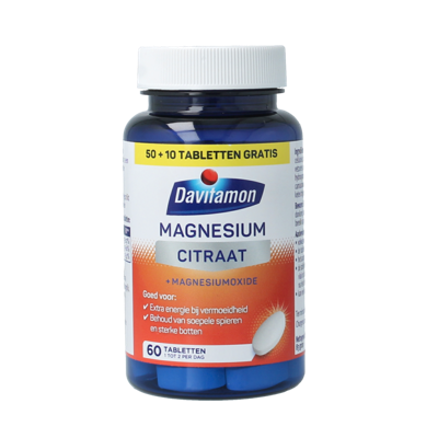 Magnesium citraat 60 Tabletten