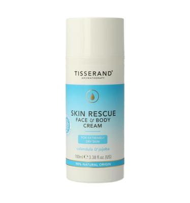Tisserand Face & bodycream skin rescue 100 Milliliter