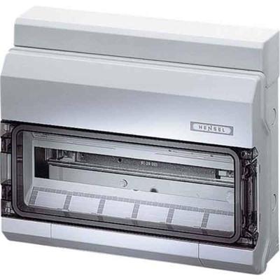 Hensel 6100001 KV 9118 Kleine verdeelkast Opbouw (op muur) Aantal groepen: 18 Aantal rijen: 1 Inhoud: 1 stuk(s) Hensel 6100001 KV 9118 Kleine verdeelkast Opbouw (op muur) Aantal groepen: 18 Aantal rijen: 1 Inhoud: 1 stuk(s)