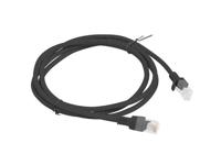 PATCHCORD KAT.6 UTP 1.5M CZARNY FLUKE PASSED LANBERG 10-PACK - thumbnail