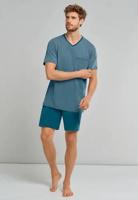 Schiesser Schiesser heren shortama 173862 petrol - thumbnail