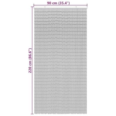 Insectengordijn Palmboom print 90x220 cm bamboe Insectengordijn Palmboom print 90x220 cm bamboe