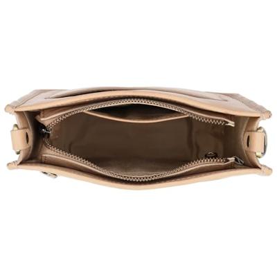 Hide & stitches jura crossbodytas-Sand