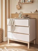 Commode met verschoontafel COLLECTIE COMETE wit - thumbnail