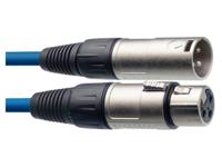 Stagg SMC6CBL XLR Blauw - thumbnail