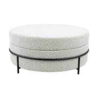 Kick poef Duke - Wit - thumbnail