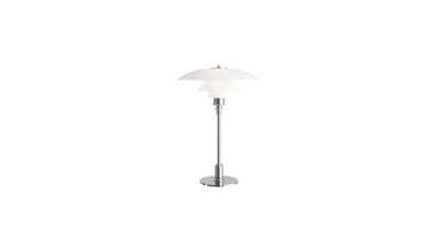 Louis Poulsen PH 3½-2½ Glass Tafellamp - Chroom Louis Poulsen PH 3½-2½ Glass Tafellamp - Chroom