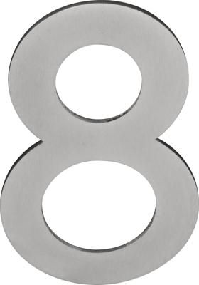 Formani Square LSQHN150 huisnummer - mat RVS