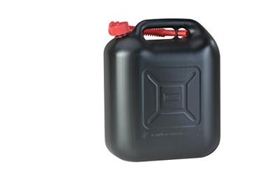 Hünersdorff jerrycan "standaard fuel canister plastic 20 ltr black - thumbnail