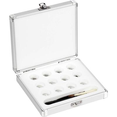 Kern 318226 Gewichtenset 318-226, OIML-klasse E2, nominale waarde 1 mg - 500 mg, plaatjes, roestvrij staal gepolijst (OIML), in aluminium etui