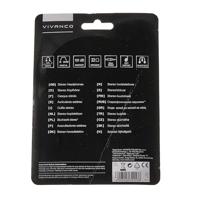 Vivanco SR 3030 stereo hoofdtelefoon (101dB, 3,5 mm jackstekker, 1,1 m) zwart - thumbnail