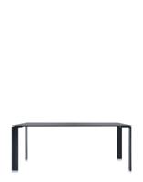 Kartell Four eettafel 190x79 cm Zwart - thumbnail