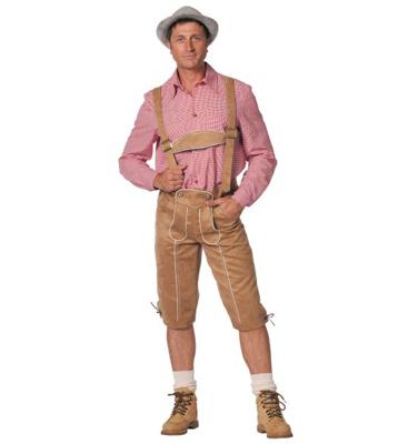 Tirolerhose de luxe camel