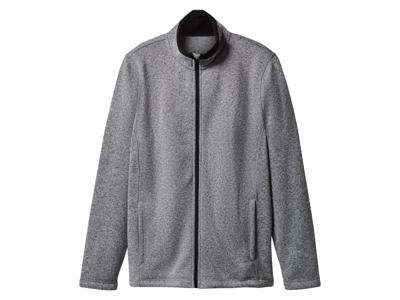 esmara Men Fleece heren vest (Grijs, XL)