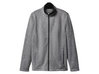 esmara Men Fleece heren vest (Grijs, XL) - thumbnail