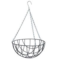 Hanging basket grijs - thumbnail